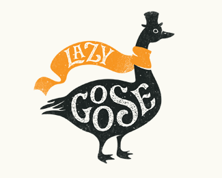 Orange Goose Logo - Logopond - Logo, Brand & Identity Inspiration (Lazy Goose)