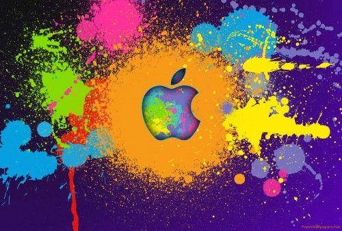 Colorful Apple Logo - Apple Logo With Colors wallpaper
