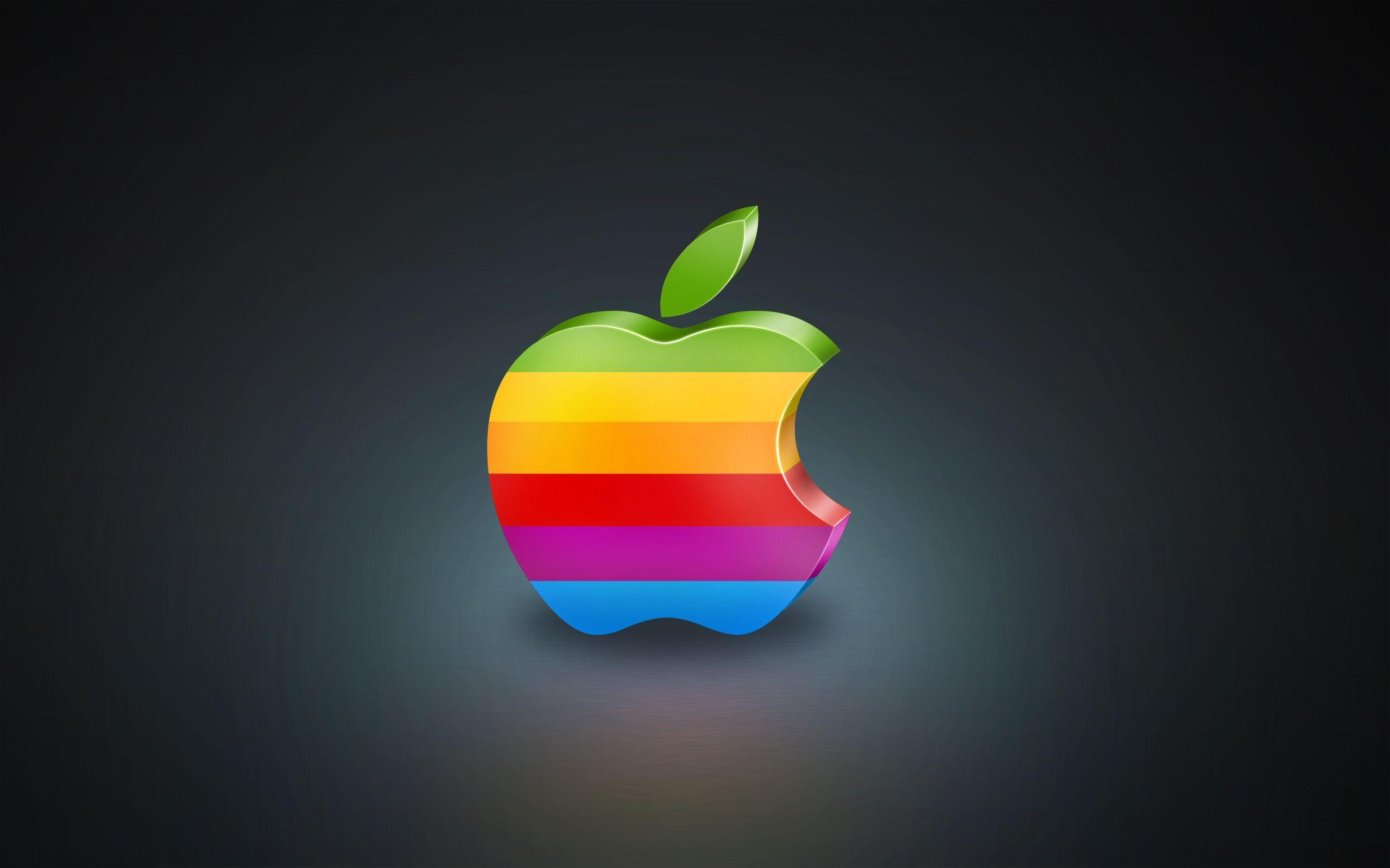 Colorful Apple Logo - Colorful Apple Logo #6936766
