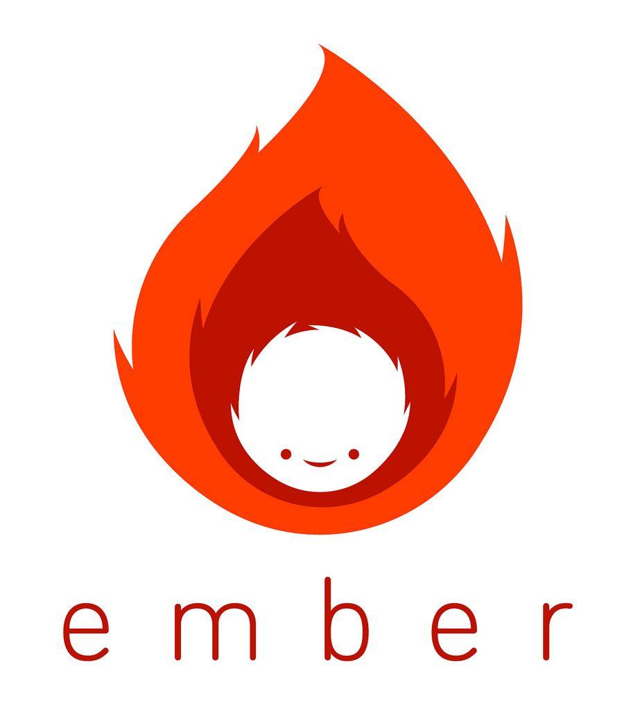 Red Ember Logo - Ember logo ~ Two Colour | I'm very pleased to show this off … | Flickr