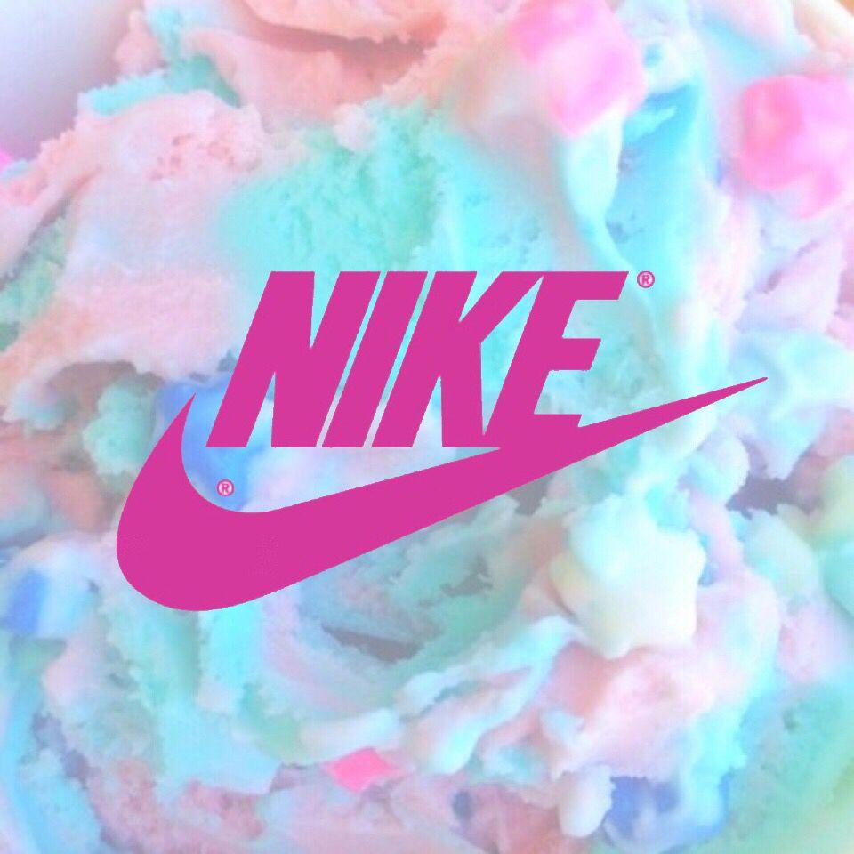 Pastel Nike Logo - image about NIKE