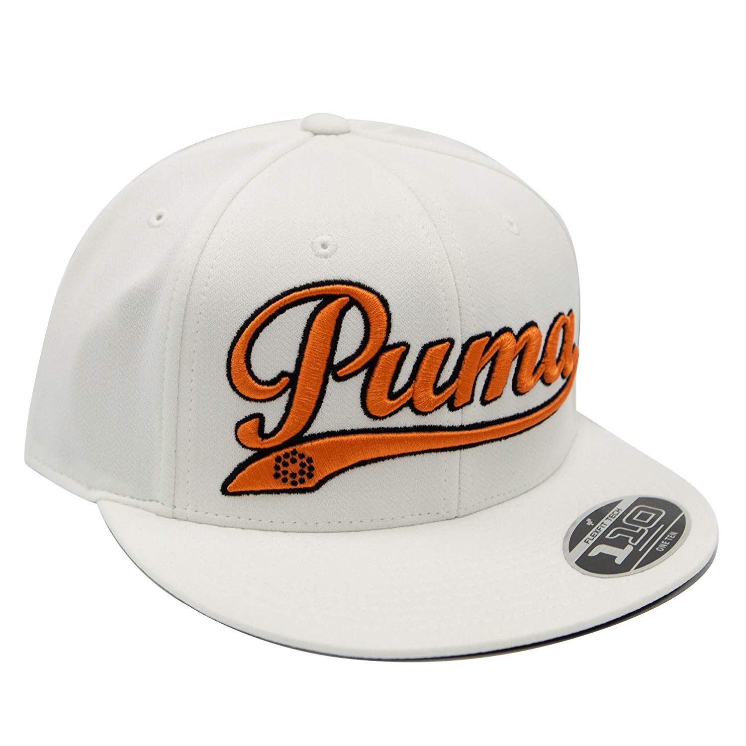 Cool Puma Logo - Amazon.com: PUMA Logo Script Cool Cell Snapback Cap - WHITE: Sports ...