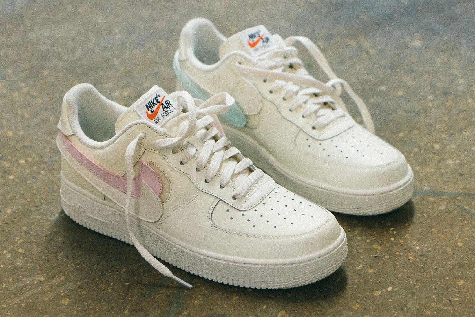 Pastel Nike Logo - Nike's Customisable Air Force 1 Is Launching With Pretty Pastel ...