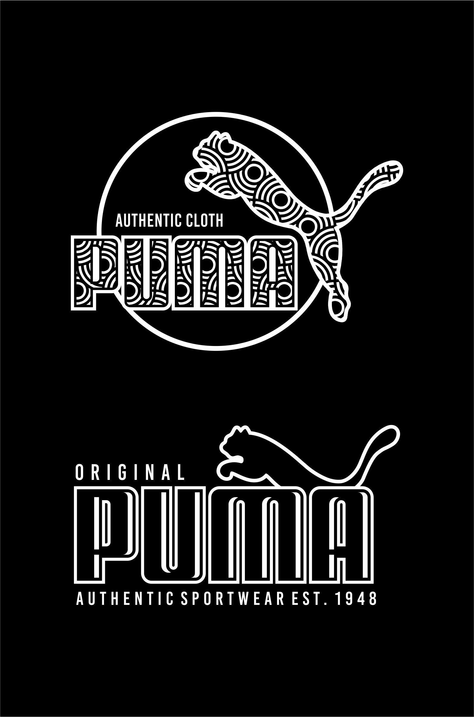 Cool Puma Logo - Vintage Vector puma #vintage #vector #vectorsurf #vintagevector