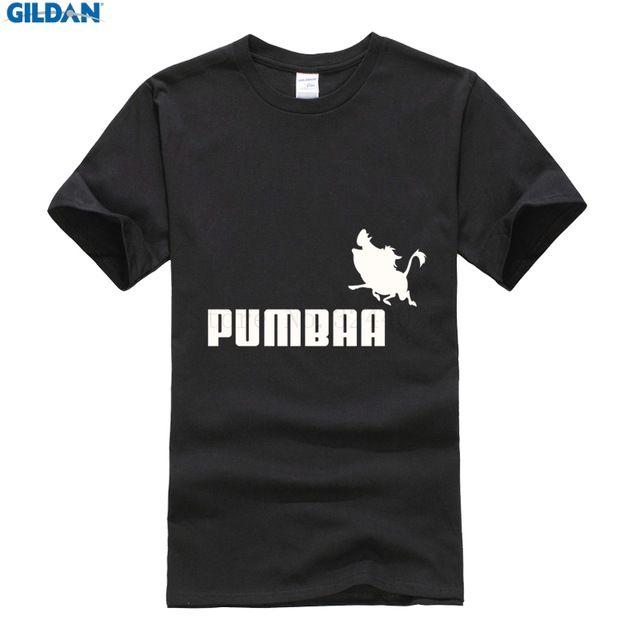 Cool Puma Logo - Gildan Tshirt 3xl Pumba T Shirt Man Cool Puma Logo With Pumbaa