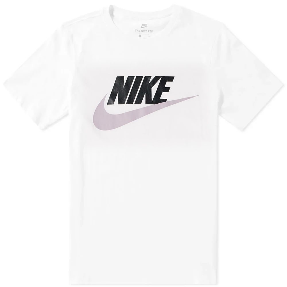 Pastel Nike Logo - Nike 'Tee Futura Icon' Graphic T Shirt In White