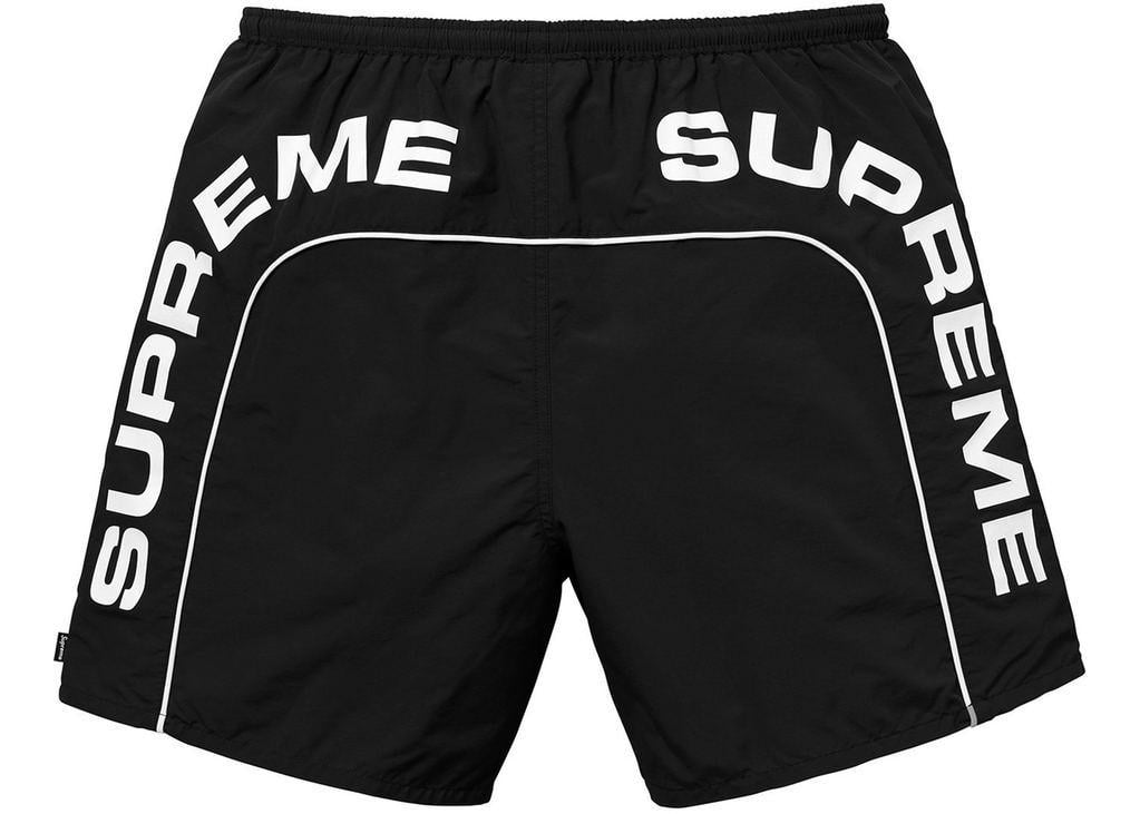 Supreme Arch Logo - Supreme Arc Logo Water Shorts (SS18) – Unorthodox Market