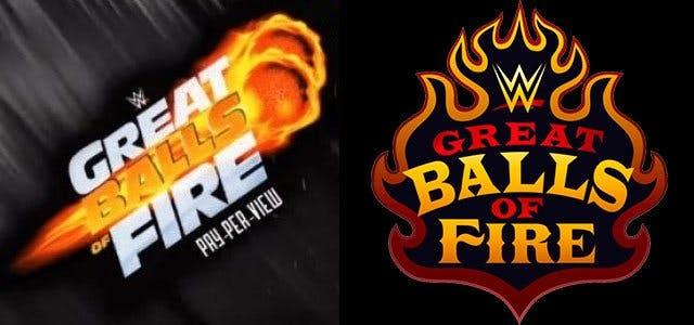WWE PPV Logo - WWE Has Changed Their Great Balls Of Fire Logo
