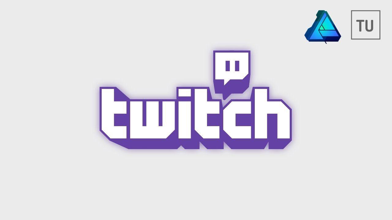 Twich Logo - How to Draw Twitch Logo in Affinity design - YouTube