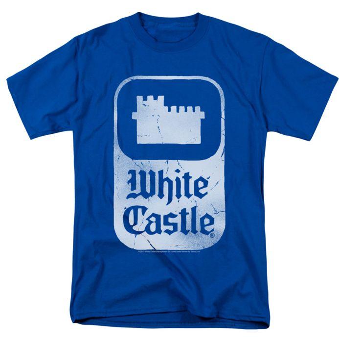 White Castle Logo - White Castle T Shirt Classic Logo Mens Royal Blue