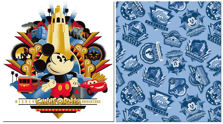 Disneyland California Logo - New Merchandise for Disney California Adventure Park Released at ...