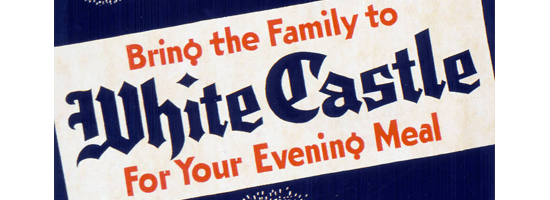 White Castle Logo - White Castle: 1950s to the Present | Ohio History Connection