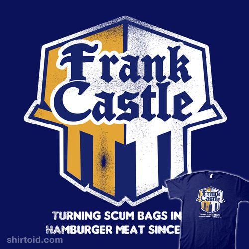 White Castle Logo - Frank Castle | Shirtoid