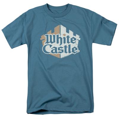 White Castle Logo - White Castle Torn Logo Men's Regular Fit T Shirt Of Gotham