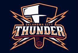 Easy Basketball Logo - Thunder logo