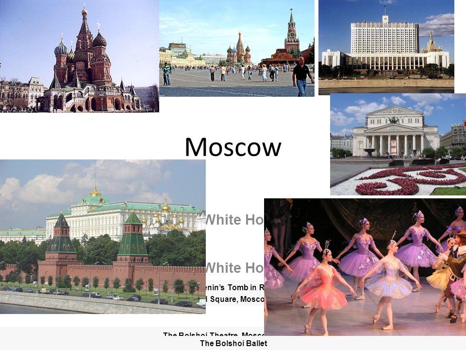 White House Red Square Logo - Moscow The Russian White House, Moscow St. Basil's Cathedral in Red ...