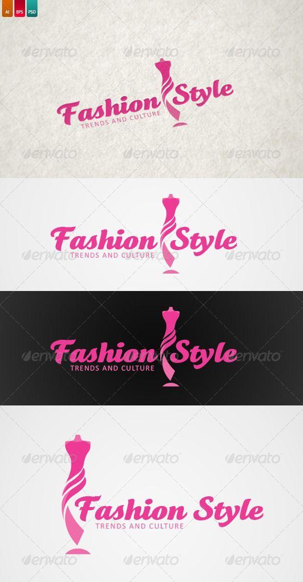 Fashion Ref Logo - Pin by Bashooka Web & Graphic Design on Logo Template & Design ...