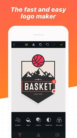 Easy Basketball Logo - Logo Maker Shop on the App Store