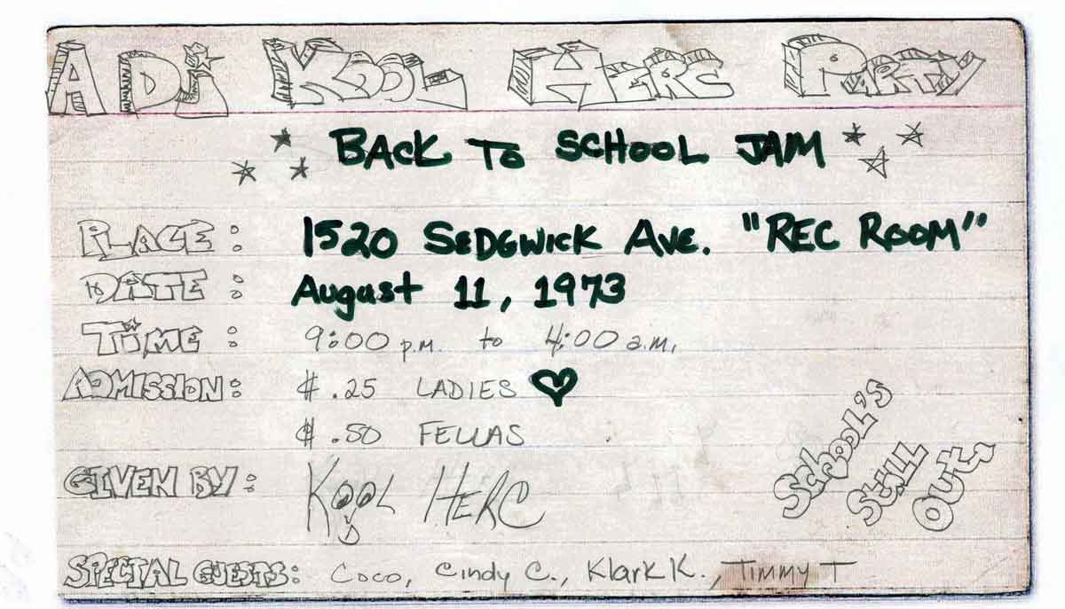 Party DJ Cool Logo - Today in Hip Hop History: A Kool Herc Party Pops Off in The Bronx 43 ...
