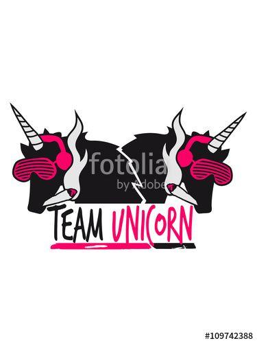 Party DJ Cool Logo - team unicorn unicorn pink party dj club party dance music funky ...