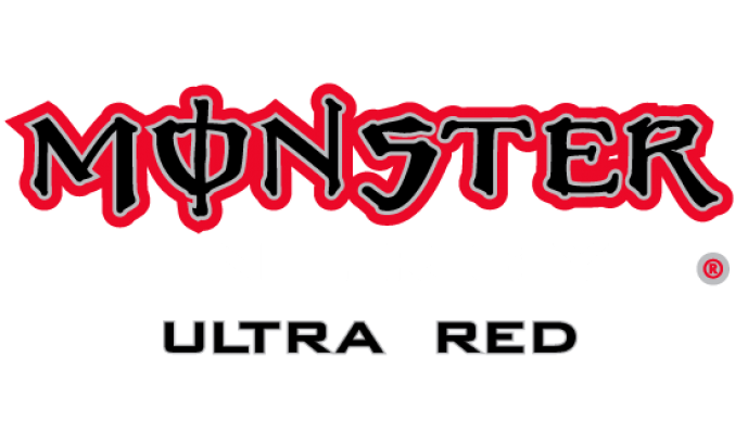 Epic Monster Energy Logo - Ultra Red