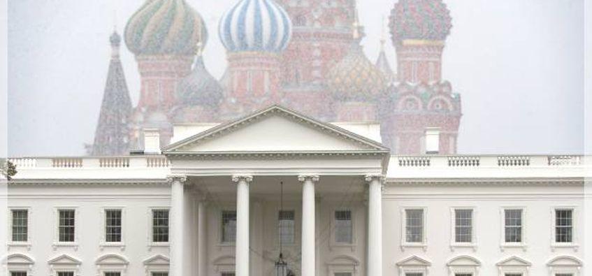 White House Red Square Logo - Kremlin on the Potomac: Trump's White House makes Americans into ...