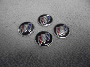 Small Buick Logo - BUICK SET OF 4 Mini Small LOGO BADGE Tri Shield EMBLEMS | eBay