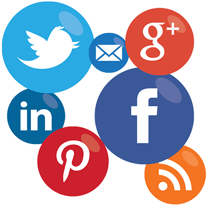 Social Media Circle Logo - Online Social Media Training. Social Media Success Circle