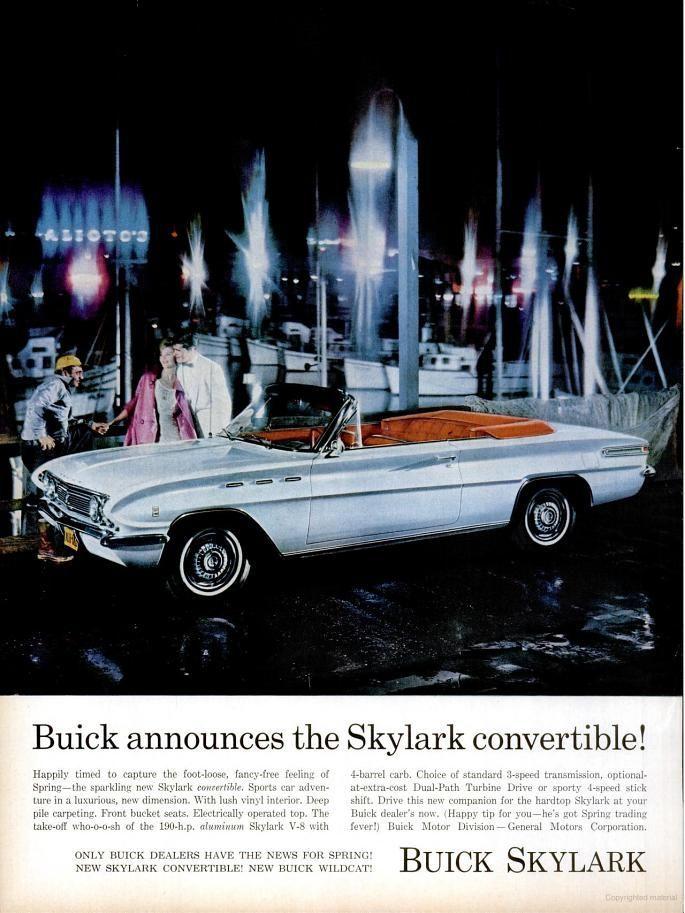 Small Buick Logo - 1962 Buick Skylark Convertible | 1962 | Pinterest | Carritos and Autos
