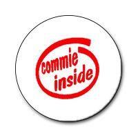 Red Intel Logo - Commie Inside / Intel Logo 1