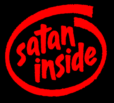 Red Intel Logo - Satan Inside
