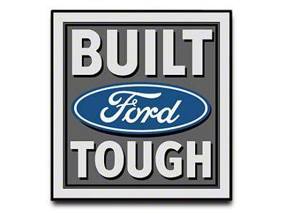 Built Ford Tough Logo - Fathead F 150 Built Ford Tough Logo Wall Decals 1055 00004