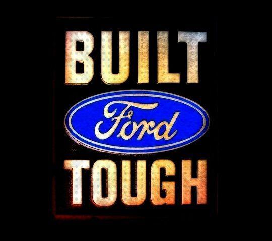 Built Ford Tough Logo - Built Ford Tough This logo was designed by C. Harold Wills, and I ...