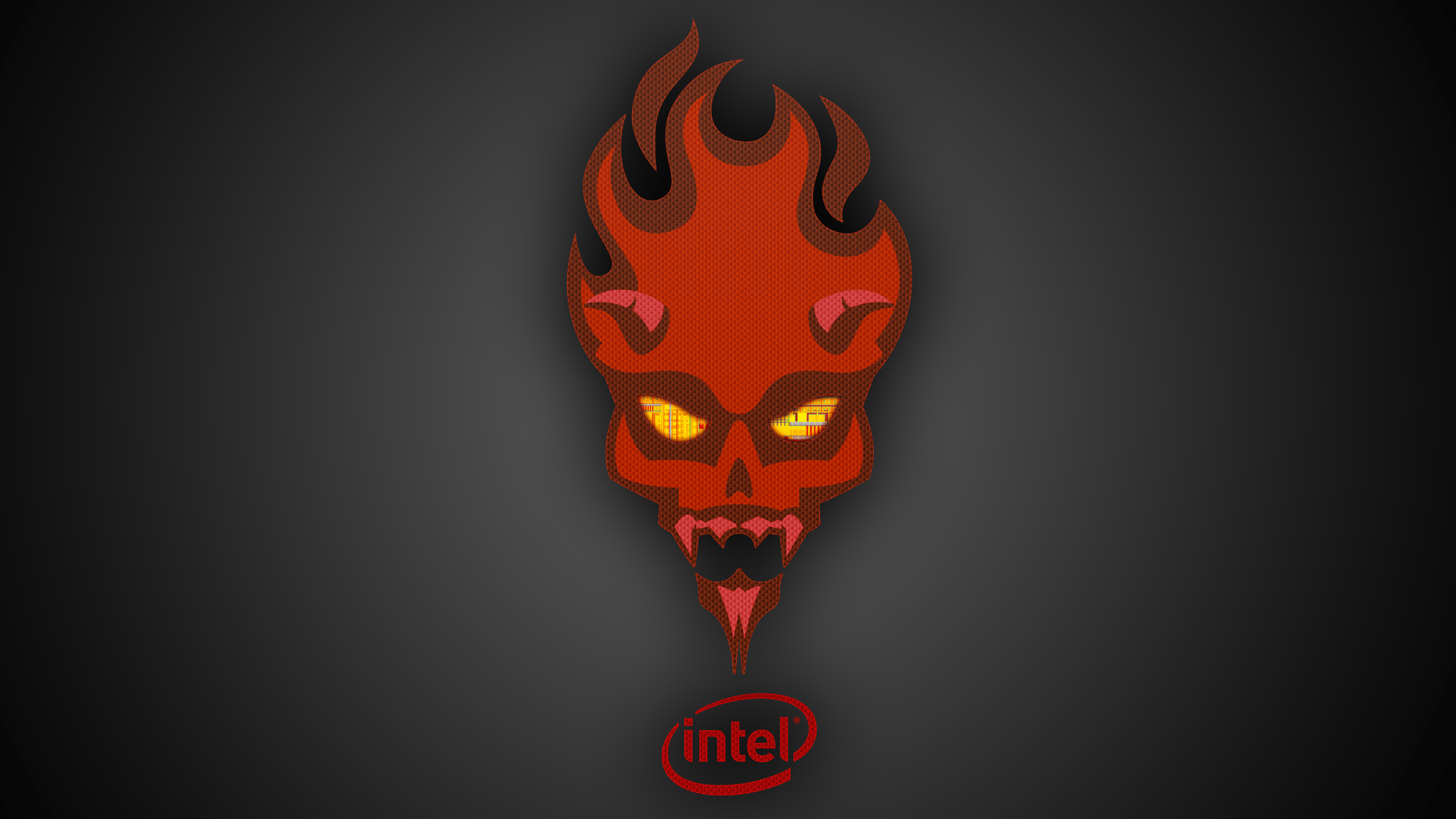 Red Intel Logo - 4K] Intel Devil's Canyon Background (Red) : pcmasterrace