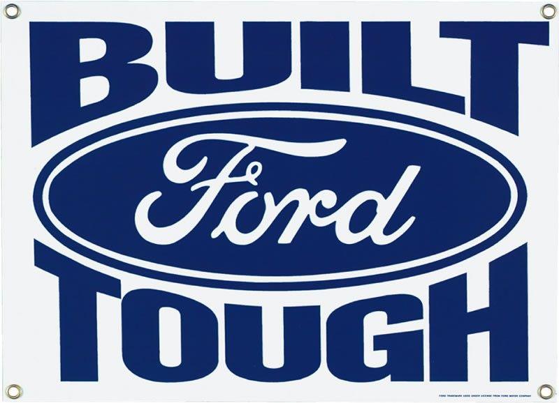 Built Ford Tough Logo - North Brothers Chronicle: 'Built Ford Tough' Tag Line Turns 35