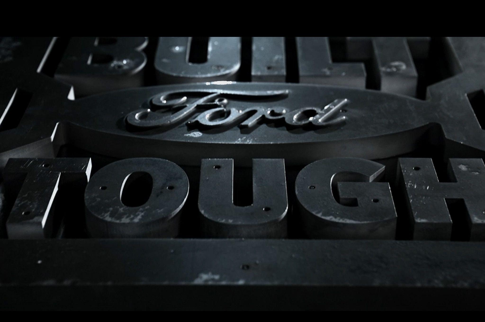 Built Ford Tough Logo - Rebuilt Ford Tough: F-150 Ad Campaign Gets a Makeover - Motor Trend