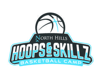 Basketball Camp Logo - North Hills Hoops & Skillz Basketball Camp logo design