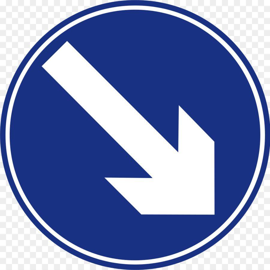Road Arrow Logo - Traffic sign Mandatory sign Road Arrow png download