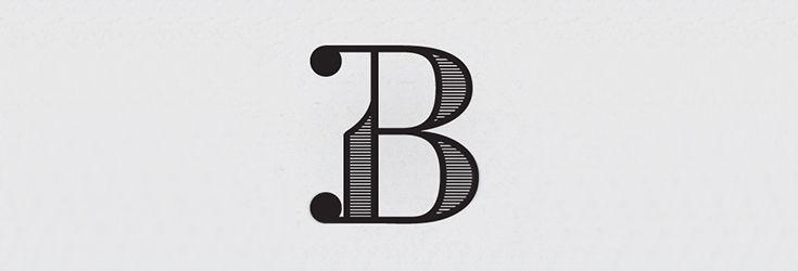 With a White B Logo - The Inspirational Alphabet Logo Design Series – Letter Bb Logo Designs