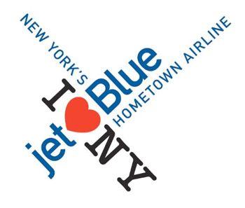 JetBlue Logo - JetBlue Reveals New Co-Branded 'I Love New York' Logo ...