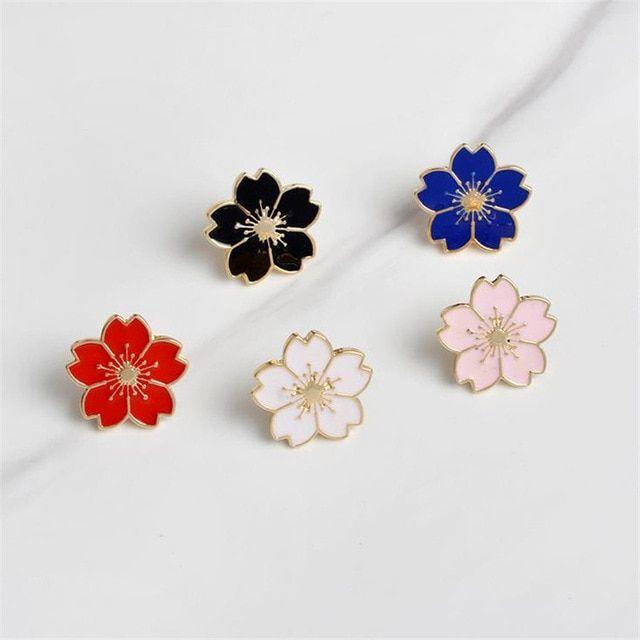 Small Flower Logo - Aliexpress.com : Buy 2018 Blue White Pink Black Red 5 Colors Small ...
