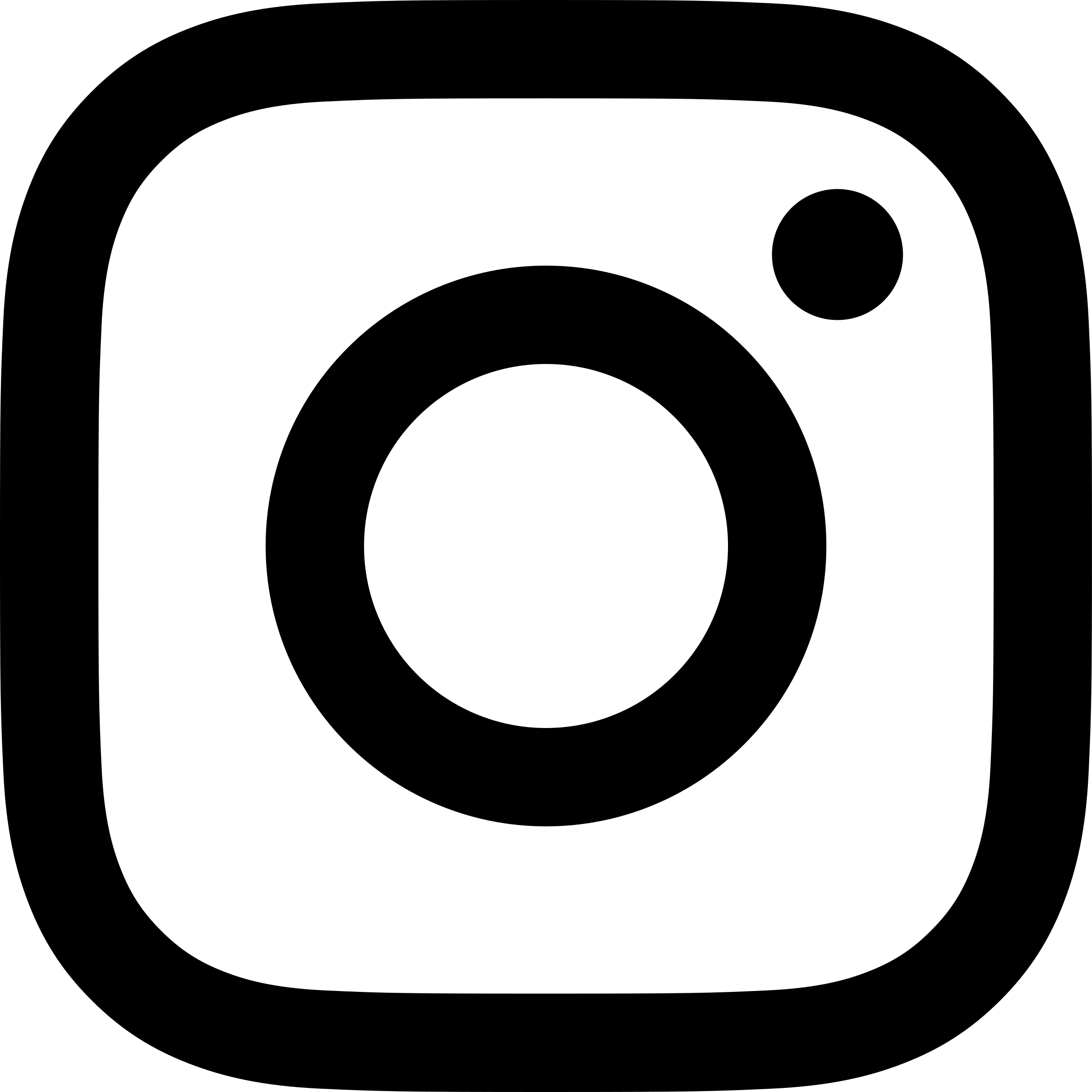 Large Instagram Logo - Instagram Glyph 1 Logo SVG Vector & PNG Transparent - Vector Logo Supply