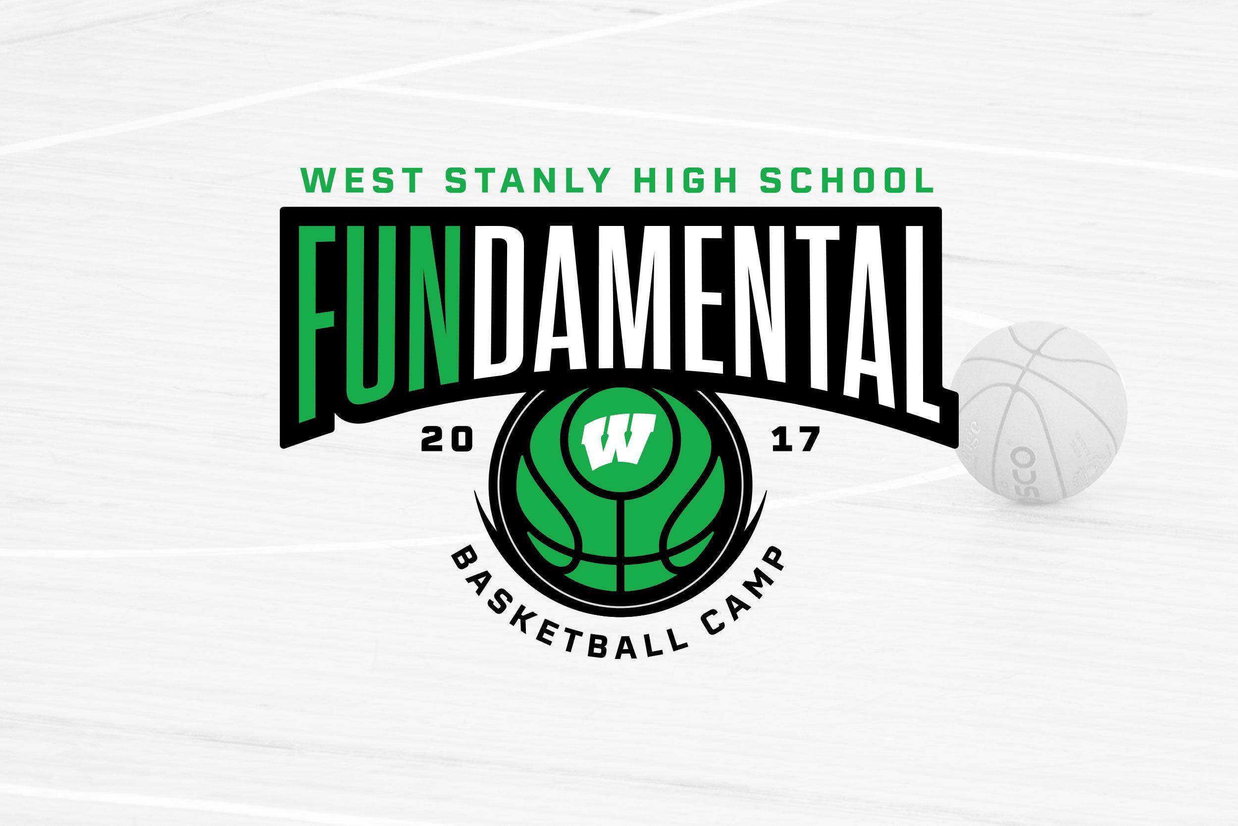 Basketball Camp Logo - West Stanly Basketball Camp: Logo Design