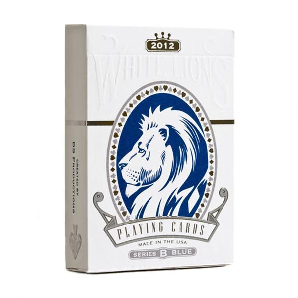 White and Blue Lion Logo - White Lions Series B Blue - David Blaine Official Store