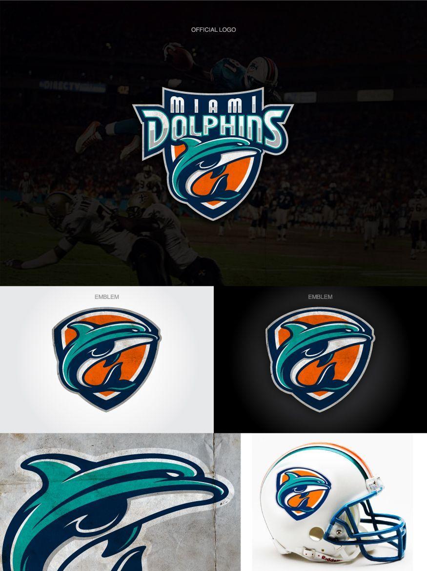 Dolphin Sports Logo - 99designs community contest: Help the Miami Dolphins NFL team re ...