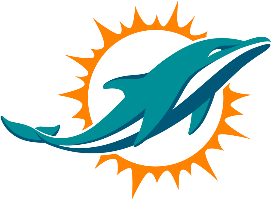 Dolphin Sports Logo - Miami Dolphins Primary Logo Football League (NFL)