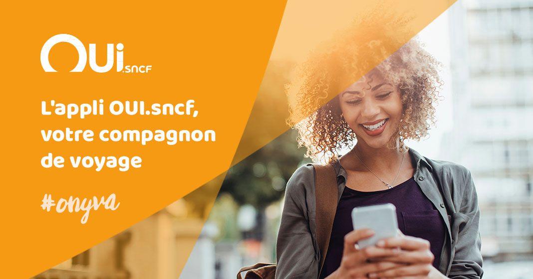 Oui.SNCF App Logo - L'application mobile OUI.sncf : réservation, E-billet et SAV