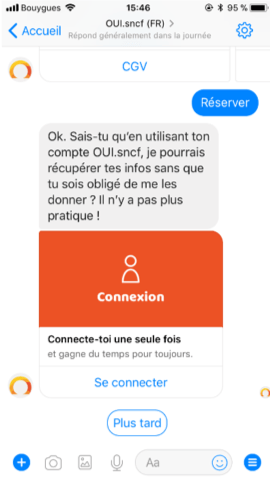 Oui.SNCF App Logo - OUI Talk | C'est tout nouveau : le bot Messenger se connecte à votre