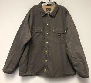 Walls Workwear Logo - WALLS WORKWEAR Men`s Coat Gray Heavy Work Jacket Size:2X | eBay