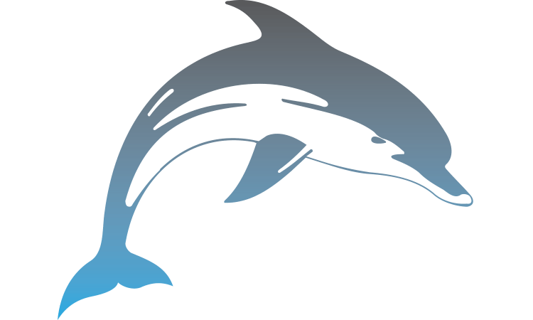 Dolphin Sports Logo - Hawaii Dolphins – Deaf Sports Logos